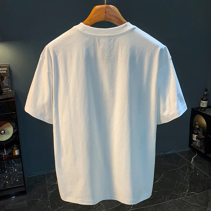 T-shirt à manches courtes élastique et respirant pour homme