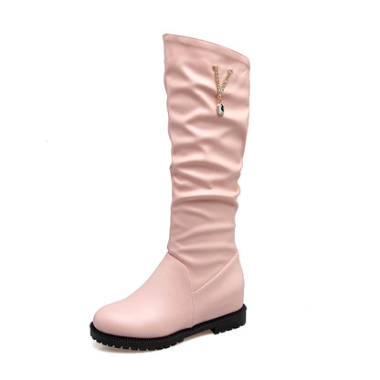Bottes hautes au genou pour femmes