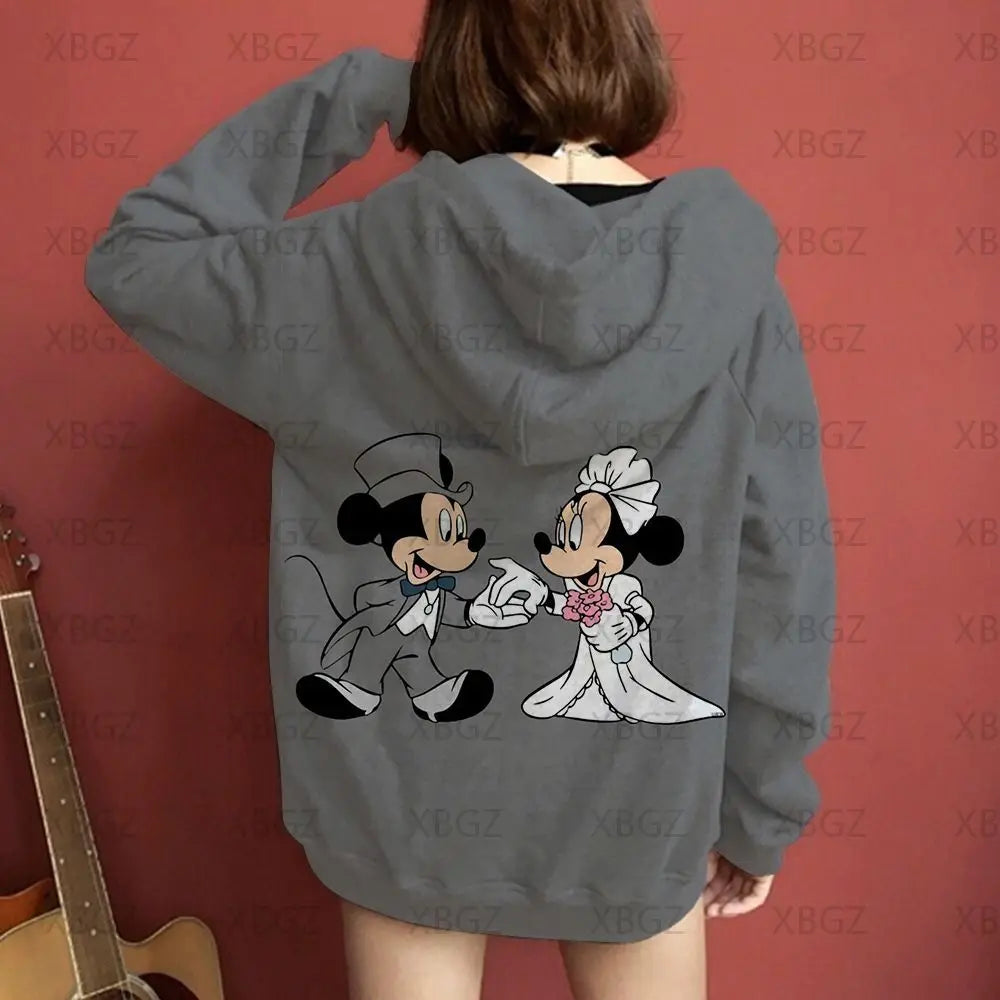 Sweats à capuche Minnie Mouse pour femmes