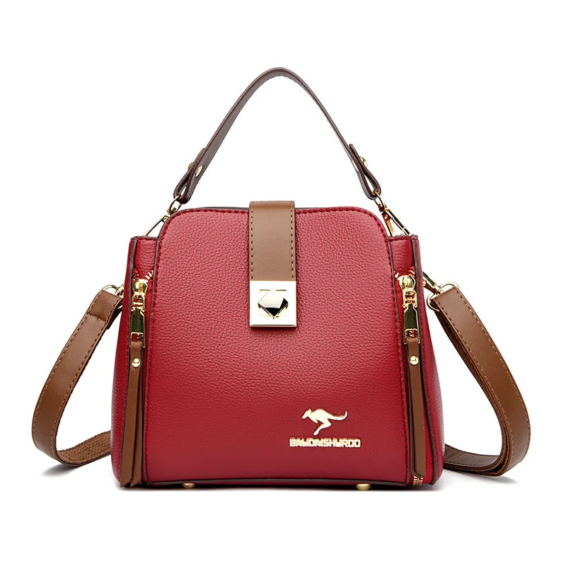 à Main en cuir souple pour femmes