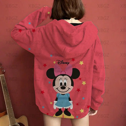 Sweats à capuche Minnie Mouse pour femmes