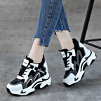 Basket respirant maille à lacets pour femme