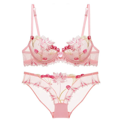 Ensemble de soutien-gorge en dentelle pour femmes