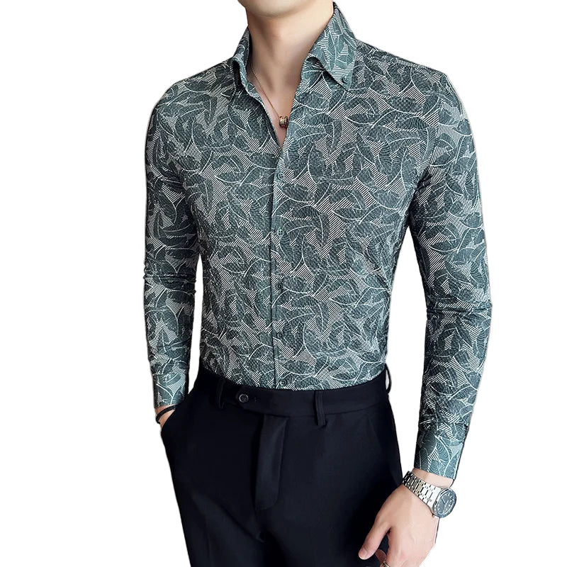 Chemise imprimée pour hommes