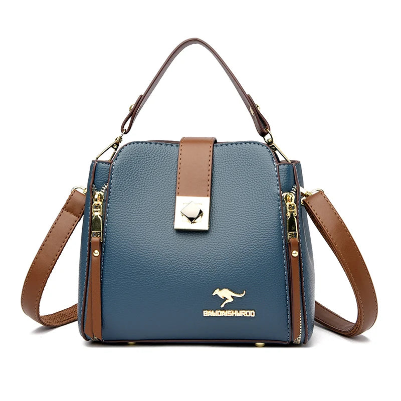 à Main en cuir souple pour femmes