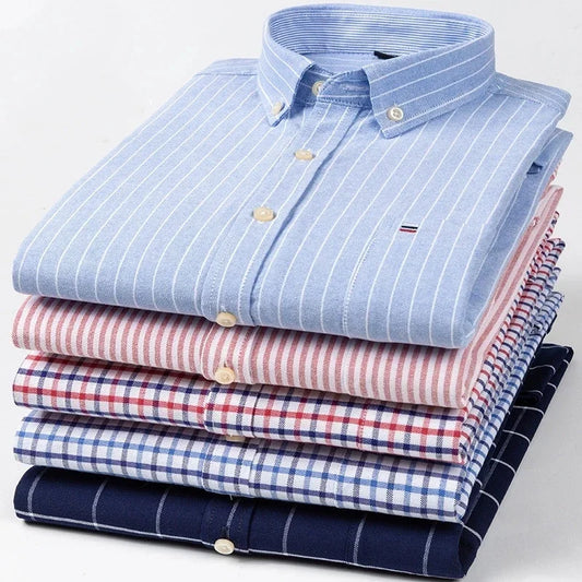 Chemise à manches longues pour hommes